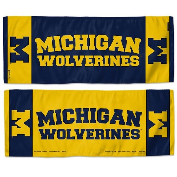 Wincraft Wincraft 9960623116 Michigan Wolverines Cooling Towel - 12 x 30 in. 9960623116 - main